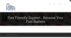 Desktop Screenshot of footmatters.net